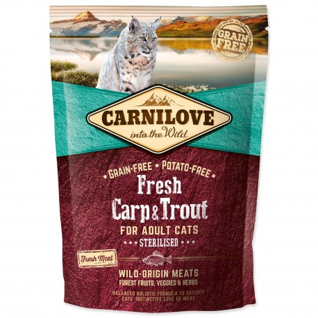 carnilove-fresh-carp-trout-sterilised-for-adult-cats-400g