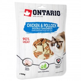 ONTARIO Chicken and Pollock Double Sandwich 50g