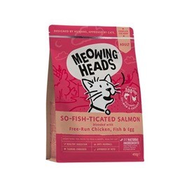 MEOWING HEADS So-fish-ticated Salmon 450g