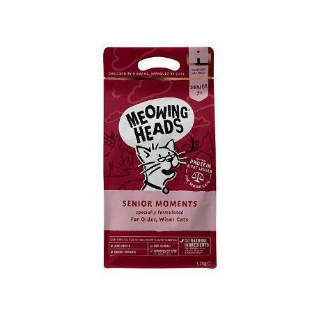 MEOWING HEADS Senior Moments NEW 1,5kg